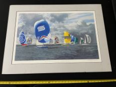 Keith Shackleton Round The World yacht race 1992-93