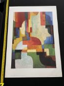 August Macke - - Farbige Formen I