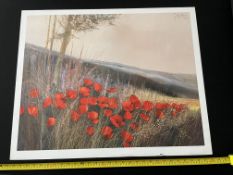 Gilbert Michaud - Field of poppies