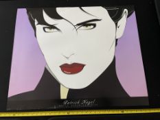 Patrick Nagel Bruce Mcgaw Graphics Print