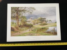 B.W Leader - Old English Cottages
