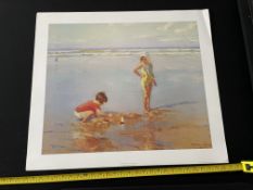 Charles Garabed Atamian - Children On The Beach