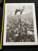 Airplane Over New York