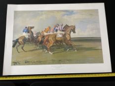 Sir Alfred Munnings - Under Starters Orders