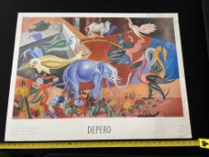 Depero - Exhibition Poster