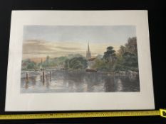 George Vicat Cole - The Thames at Great Marlow