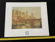 J.M.W Turner - Cathedral From The Bridge