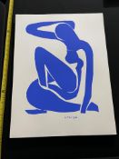 Henri Matisse screen Print