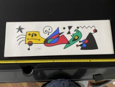 Joan Miro Screen Prints