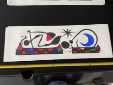 Joan Miro Screen Prints
