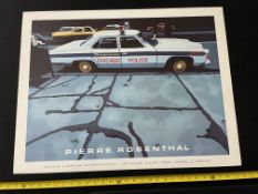 Pierre Rosenthal We Serve And Protect Chicago Police Rare