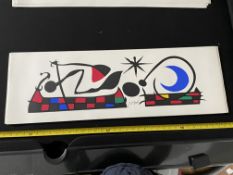 Joan Miro Screen Prints