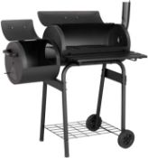 (8H) Texas Starter Smoker & BBQ RRP £140.