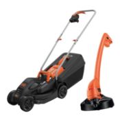 (11A) Contents Of Shelf -Approx 11x Items. To Include 1x Black & Decker 32cm Corded Lawn Mower. 1x