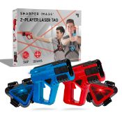 (7C) 21x Items. To Include 1x Sharper Image Two Player Set Electronic Space Laser Tag. 1x Play-Doh