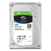 (7B) 10x 3.5” SATA External Hard Drive. 1x Seagate 1TB Barracuda Compute. 1x Seagate 1TB Skyhawk Su