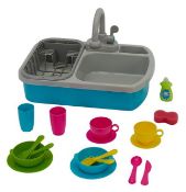(10DE) Mixed Lot – Contents To 2x Floor Bays. To Include Dolls, Doll Cribs, Kid Connection Sink Pla