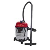 (R8) 2x Items. 1x Sovereign 1400W Wet & Dry Vacuum Cleaner RRP £45. 1x Stylec Industrial Fan Heater