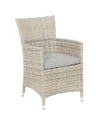 (7B) 2x Items. 1x Florence Collection Dining Chair With Cushion (Please Note Cushion Is Not From F
