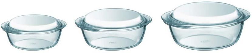 (9G) Lot RRP £105. 8x Items. 2x Pyrex Essentials Set Of 3 Extreme Resistance. RRP £31.99 Each. 1x B
