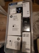 Original Printer Toners - 14 Items - Some Have Cosmetic Wear To Packaging
