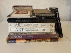 Collection of art and art history books
