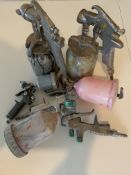 Lot of 5 paint spray guns HVLP, Air Gunso, S775