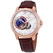 Lucien Piccard Nebula Watch with Genuine Leather Strap