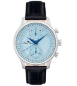 Lucien Piccard Welles Chronograph Blue Dial Watch lP-28006C-03