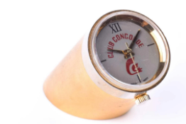 Club Concorde, a Novelty Desk Clock/Watch, the Sheared Cylin Swiss movement