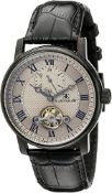 Thomas Earnshaw Mens ES-8042-06 Westminster Midnight Analog Display Automatic Self Wind Black Watch