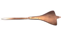 Concorde Letter Opener from the Crew Information Room and Reception