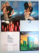 A collect of 17 vinyl lp records & Demo records.