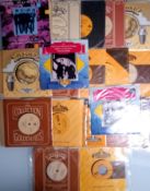 A collection of 78 x vinyl records.