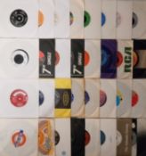 A collection of 75 x vinyl records.
