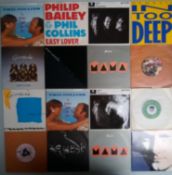 A collection of 20 x Genesis / Phil Collins vinyl records.