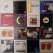 A collection of 30 x vinyl records - Human League - Duran Duran - Altered Images.