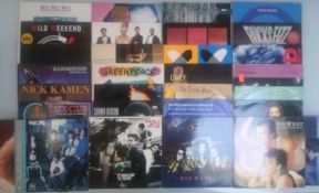 A collection of 30 x vinyl lp records.