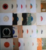 A collection of 75 x vinyl records.
