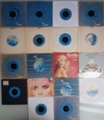 A collection of 18 x Blondie / Debbie Harry vinyl records.