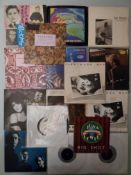 A collection of 94 x vinyl single records.