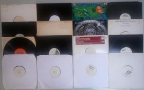 A collection of 18 x dance - house etc white label 12