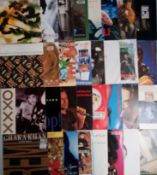 A collection of 75 x vinyl records.