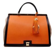 FURLA Multi Colour Leather Hand Bag