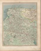 Devonshire, Somersetshire, - John Cary’s Antique 1794 Map