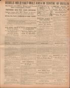 Rebels Hold Area of Dublin, Countess Markiewicz Helping the IRA 1922 Civil War