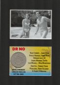 James Bond Dr No 60th Anniversary Mount & Coin Gift Set