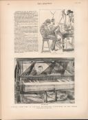 Cottage Industries The North Of Ireland 1888 Antique Newspaper
