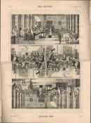 East London Children's Hospital Antique 1878 Newspaper