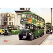 Dublin CIE Bus O'Connell St Metal Wall Art